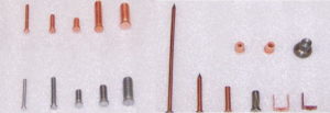 faston, perni filettati e non, chiodi in alluminio, inox, rame crteurosadature_com