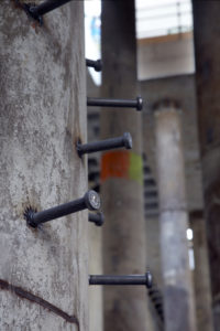 saldatura connettori con testa pilastro fondazione grattacielo di Torino crteurosaldature_com